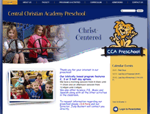 Tablet Screenshot of ccapreschool.org